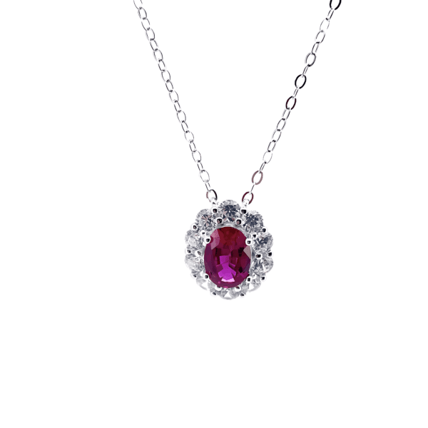 Global new S925 silver cultivated emerald pendant female retro style pendant necklace holiday gift - Image 4