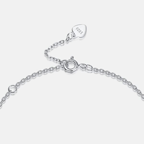 Light luxury hundred natural watercress agate bracelet women S925 silver green moss stone hand jewelry exquisite niche - Image 4