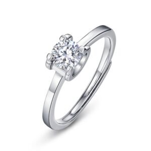 Section S925 silver moissanite ring cow head women's models with a hundred hand jewelry girlfriend Valentine's Day New Year's gift