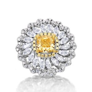 Small daisy high carbon drill earrings S925 silver inlaid diamond sweet small fresh temperament female hundred with earrings