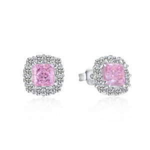 Exaggerated personality S925 sterling silver high carbon diamond earrings female luxury noble earrings shaking live
