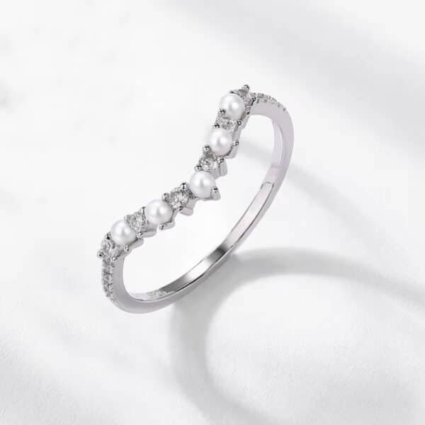 New Luxury Atmosphere Alexandrite Ring S925 Sterling Silver Ring Set Ring Manufacturers Wholesale - Image 4